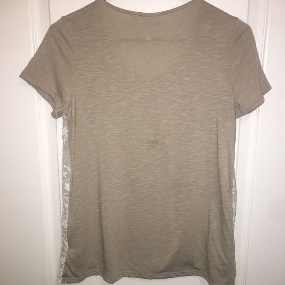 Kim Rogers Petite Small Women's Taupe Blouse - Picture 7 of 15